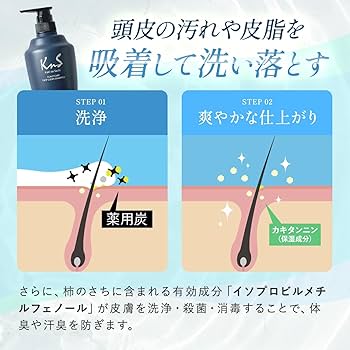 Amazon | 柿のさち 薬用スカルプシャンプー コンディショナー